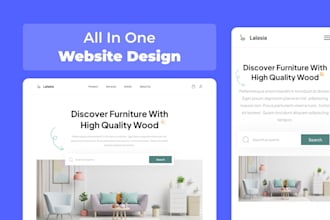 build a complete custom website with full development