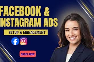 run  facebook ads campaign, instagram ads and meta ads