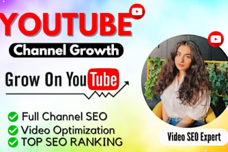 do best youtube video SEO expert optimization and channel growth manager