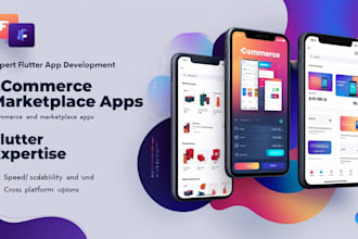 build marketplace app development, ecommerce app, ecommerce flutter app