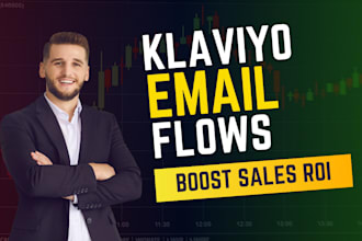 setup shopify marketing klaviyo flows and email automation campaigns