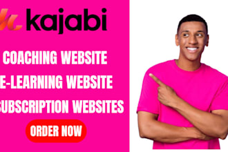 kajabi subscription website kajabi coaching website kajabi e learning website