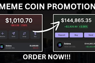 promote your solana meme coin, token launch to list on top crypto website