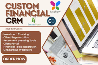 setup finance CRM citrix smartvault suitedash liveflow kissflow sage netsuite