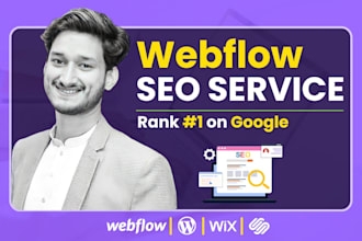 do webflow SEO for higher google rankings