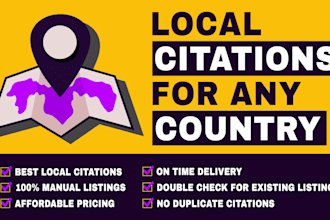 list business on 350 USA local citations directories local SEO