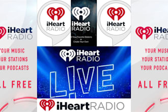 organically play and promote your song and ads on iheart radio live