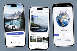 build content planner app, ai trip planner app, travel planner app, booking app