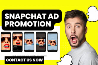 do massive promotion for snapchat page