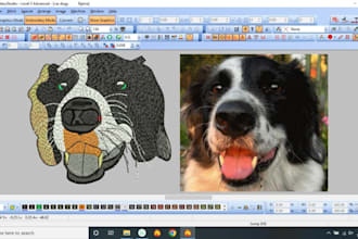 do embroidery digitizing, embroidery designs, files, digitize image, logo, patch