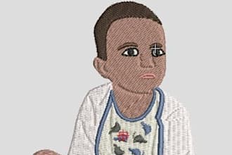 do embroidery digitizing, embroidery designs, files, digitize image, logo, patch