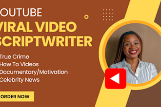 write video scripts for youtube channels, engaging scriptwriting for any niche