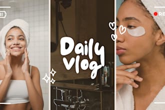 professional vlog and youtube thumbnails in HD full HD, and 4k