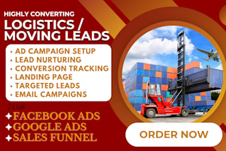 get logistics leads moving leads moving company cargo freight transport leads