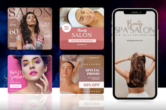 design professional spa menu, beauty salon, skin, hair, fashion flyer in 24hrs
