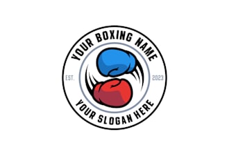 make improve sports boxing club logo