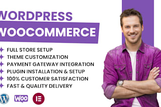 build, redesign, revamp wordpress website design woocommerce website development