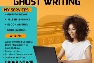 prepare adventure content, children courses, course curriculum, ebook ghostwrite