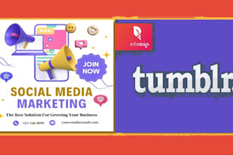 promote your business,website on tumblr facebook, pinterest, instagram