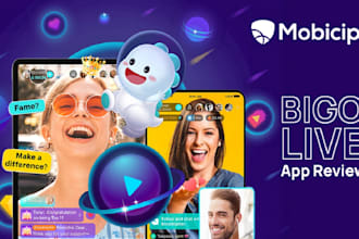 do promote organic  bigo live stream and viewers