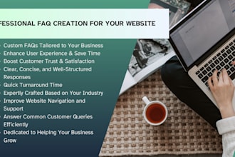 write simple and effective faqs for your website
