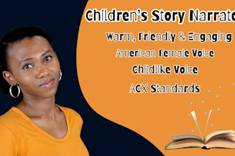 narrate your story, audiobook, picture book for children