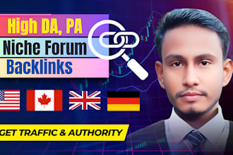 create high quality forum profiles for SEO link building