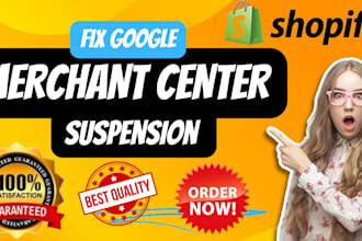 recover google merchant center account from misrepresentation suspension
