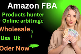 be your amazon fba fbm wholesale product research UK USA