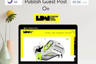 write and publish guest post on london daily news
