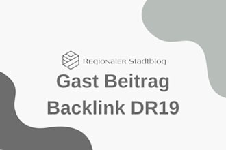 german guest post backlink at local cityblog dr19