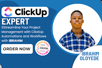 set up clickup crm be your clickup expert and consultant