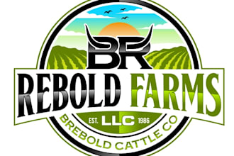 design awesome farm logo