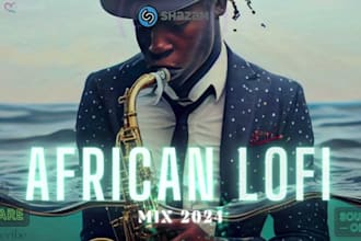 do organic spotify promotion for lofi beat, afro music promotion, amapiano music