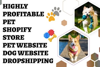 design pet website pet store dropshipping pet care website dog website