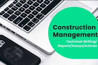 civil engineering reports, construction reports, articles and dissertations