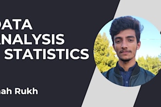perform statistical data analysis with python
