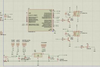 design and simulate electronic circuits using proteus