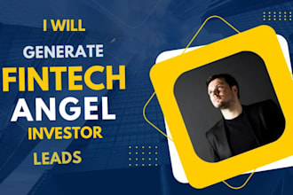 find fintech and angel investor leads for startups