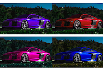 change the color ,color correction of photos