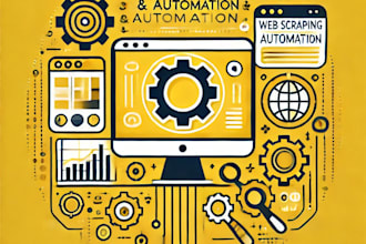 scrape data and develop custom bots for any web task
