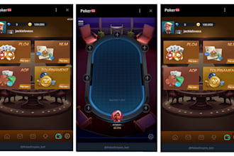 create telegram game app