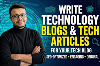 write technology blogs and tech articles for your tech blog