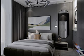 3d model render hyper realistic exterior and interior design rendering