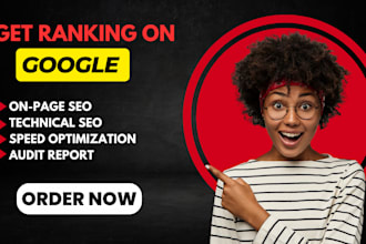 do wordpress onpage SEO and technical optimization with rankmath