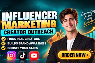 do influencer marketing and creator outreach for your brand