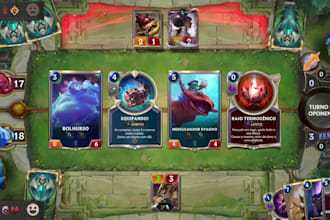 develop 2d card game development, online multiplayer trading card game web3 dapp