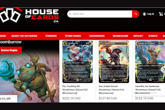 design dynamic pokemon tcg website pokemon shopify store trading card store