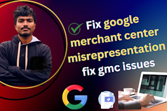 fix google merchant center misrepresentation, fix gmc issues