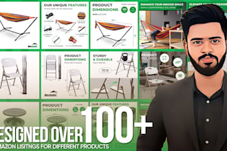 do product photo editing for amazon listing and pictures infographic